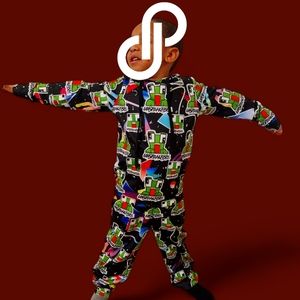 Unspeakable unisex 2 piece outfit
